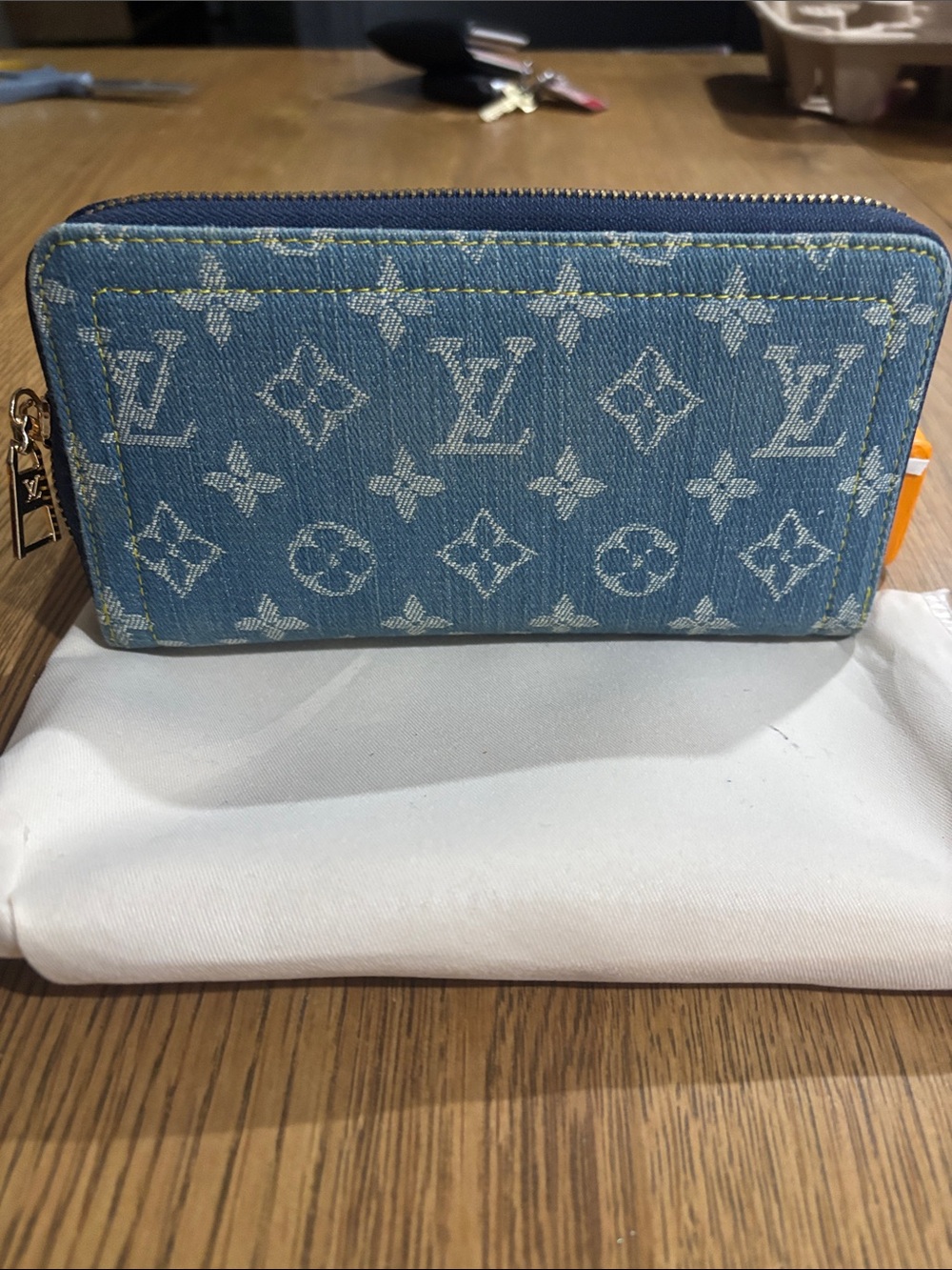 Fashion denim wallet